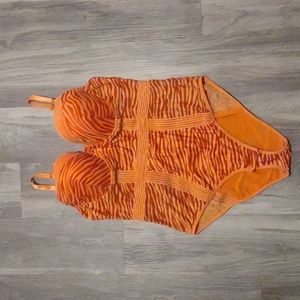 Orange Bodysuit